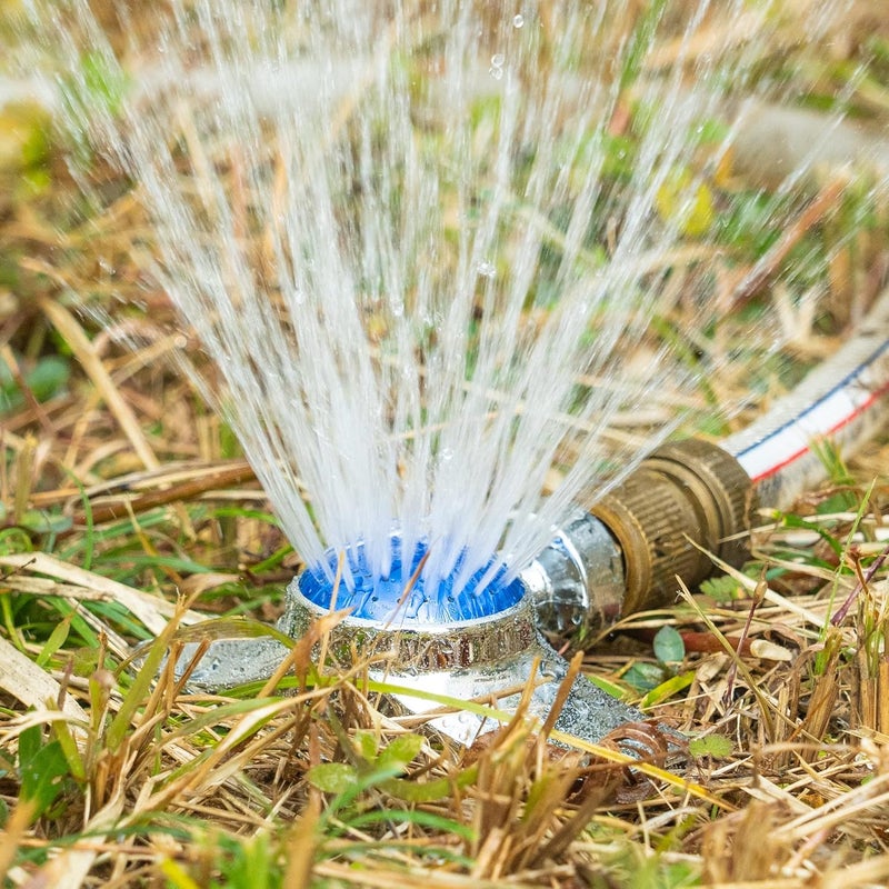 Hourleey 360 Degree Metal Spot Sprinkler, Lawn Sprinklers for Yard, Circle Pattern Sprinkler with Gentle Water Flow for Small Area Yard Lawn Garden Watering, Coverage Up to 30FT (4) - Image 4
